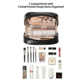 thumbnail image 3 of Bolsa de maquillaje RIGHT AWAY pequeña para bolso impermeable negra, 3 of 9