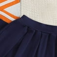 thumbnail image 7 of Paguaki Toddler Baby Girl Cheerleader Outfit Tops Skirt Set Cheer Outfit Halloween Cheerleading Clothes, 7 of 7