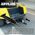 "Kojem Universal Golf Cart Trailer Hitch Receiver, Utility Tow, for