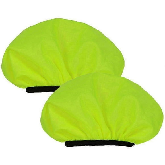 2pcs Waterproof Bike Equipment Dust-proof Rain Cover for Mountain Rear Bags Phone Pouch (Green)