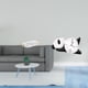 thumbnail image 2 of Bandeja de tocador rectangular nórdica y reloj de pared con forma de panda. Organizador de decoración moderno, práctico y resistente para el hogar: co, 2 of 8