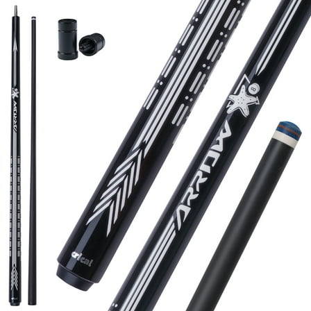 Crical Carbon Fiber Pool Cue Stick with PD-5 Low Deflection Professional Pool Cue for Billiard Stick