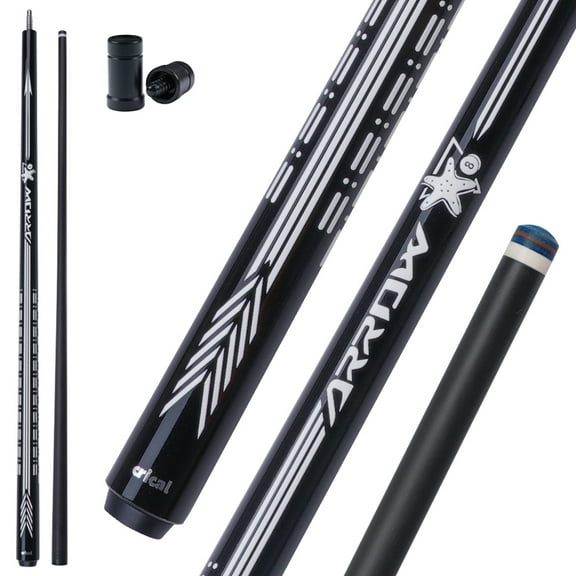 Crical Carbon Fiber Pool Cue Stick with PD-5 Low Deflection Professional Pool Cue for Billiard Stick