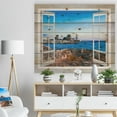thumbnail image 3 of Design Art - Fenêtre Ouverte sur le Littoral Bleu, 3 of 5