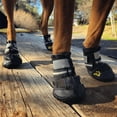 thumbnail image 4 of Zapatos impermeables para perros con tiras reflectantes Suela antideslizante resistente Botas para perros Protector de garras Adepaton CPB-DE-LYY1843-1, 4 of 5