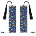 thumbnail image 2 of Kdxio Dinosaurs Print Metal Tassel Bookmarks,Perfect Gift for Art Lovers and Bookworms Metal Bookmarks for Women, 2 of 8