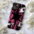 thumbnail image 5 of Graffiti Starburst Phone Case, Pink and Black Urban Street Art Design iPhone Cover, Bold Artistic Protective Case for iPhone 17 16 15 14 13 12 11 Pro Plus Mini, 5 of 6