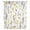 Yellow, variant on Yellow Spring Floral Semi Sheer Curtains Drapes for Living Room,Bedroom,French Doors Window 84 Inches Long,Flowers Botanical Elegant Pastoral Rod Pocket Chiffon Curtain Drapery Voile Draperies Panel