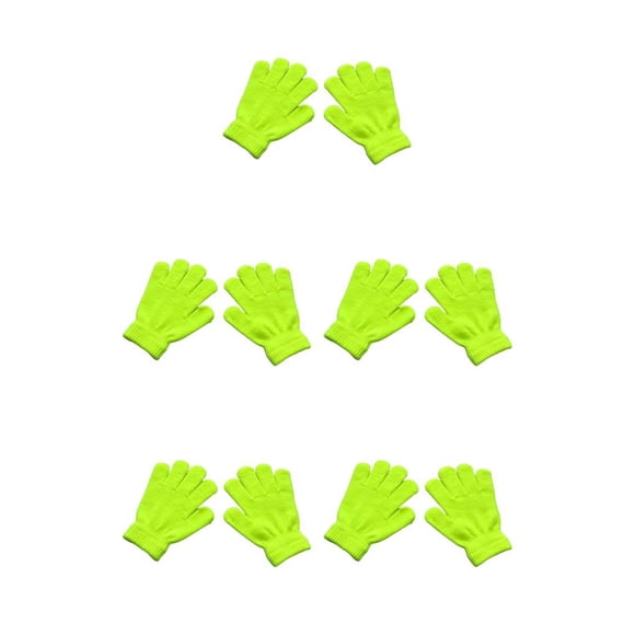 Qarigey 1 par de guantes para niños, delicados, para mantener el calor, prácticos, para niños y niñas, accesorio de ropa para ropa de Type2 NO2