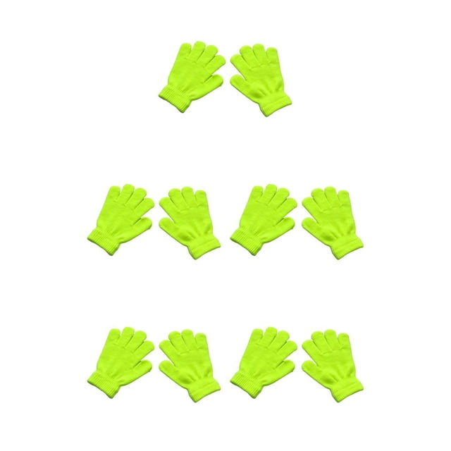 Qarigey 1 par de guantes para niños, delicados, para mantener el calor, prácticos, para niños y niñas, accesorio de ropa para ropa de Type2 NO2