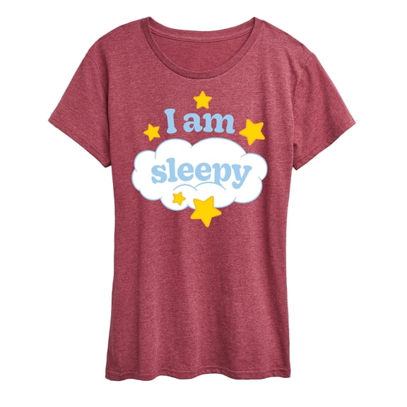 Instant Message - I Am Sleepy - Women's Short Sleeve Graphic T-Shirt