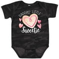 thumbnail image 3 of Inktastic Daddy's Little Sweetie with Pink Heart Cookie Boys or Girls Baby Bodysuit, 3 of 5