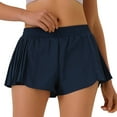 thumbnail image 3 of Shadoumai Womens Athletic Flowy Shorts with Compression Liner & Pockets Summer Casual Gym Exercise Running Shorts for Women, 3 of 5