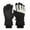 Black, variant on YWOAGH Winter Gloves For Kids Ski Gloves With Wool Full Finger Thermal Knit For Boys And Girls Pink 6-12 Years