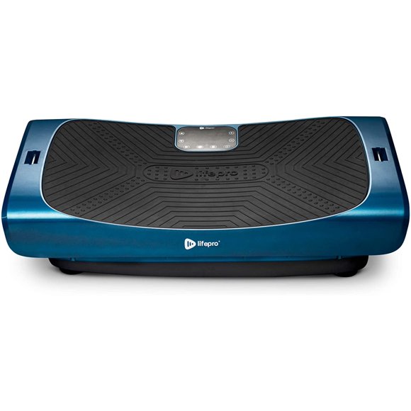 Máquina de Placa de Vibración Rumblex 4D Pro LifePro con Bandas Correas y Accesorios Peso Tonificación y Bienestar Hogar Fitness 330 lb Azul Lifepro Rumblex Pro
