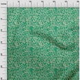 thumbnail image 3 of oneOone Cotton Cambric Green Fabric Asian Block Sewing Fabric By The Yard Printed Diy Clothing Sewing Supplies 42 Inch Wide, 3 of 4