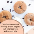 thumbnail image 2 of New Grains Artisan Cinnamon Raisin Bagels 16oz | Gluten Free Bagels with Texture of The Soft & Chewy Raisin Bagels | Handcrafted Organic Raisin Bread Perfect for Making Quick Easy Breakfast | 2 Pack, 2 of 6