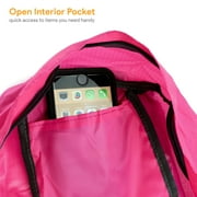 Foldable Backpack, Green