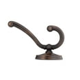 thumbnail image 3 of Richelieu Bp7901borb 4-3/8" Double Metal Coat Hook - Bronze, 3 of 4
