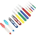 thumbnail image 4 of Sewing Tools, Seam Ripper Kit Plastic Handle Stitch Remover Sewing Kit DIY Colored Stitch Remover Tool Portable for Threading, 4 of 5