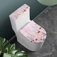 thumbnail image 3 of HELLHERO Toilet Cover 2 Pack 17"x21" Comfortable and Practical Flower, 3 of 4