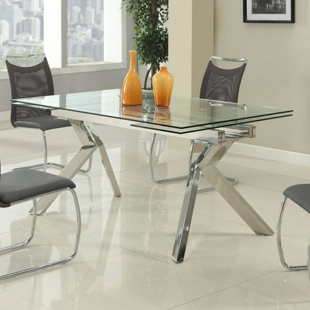 Chintaly Ella Erfly Legs Extension Dining Table Chintaly Ella Erfly Legs Extension Dining Table