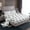 White Black, variant on jejeloiu Christmas Snowmen Bed Sheets,Geometric Stripes Lines King Sheets,Pink White Gray Sheet Set For Girls Boys,Reathable Home Decor,4-Piece