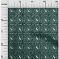 thumbnail image 1 of oneOone Viscose Chiffon Fabric Leaves & Paisley Block Printed Craft Fabric BTY 42 Inch Wide, 1 of 4