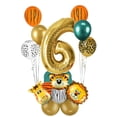 thumbnail image 1 of Juego de 18 globos de animales de la jungla, globos cromados de juguete de 32 pulgadas, 1 of 5