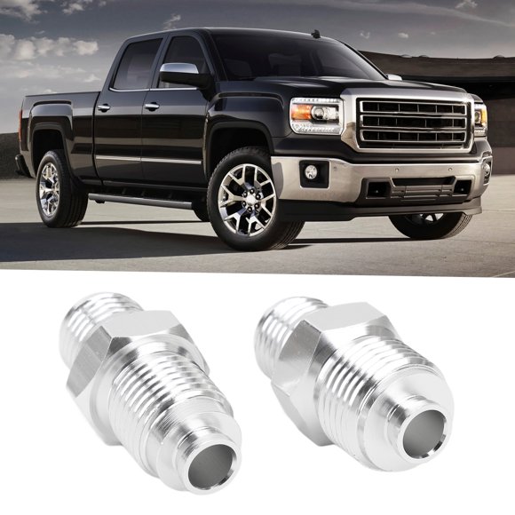 6AN Power Steering Fitting, Power Steering Adapter Fitting Sturdy 2 Pcs Robust Construction for Power Steering Boxes