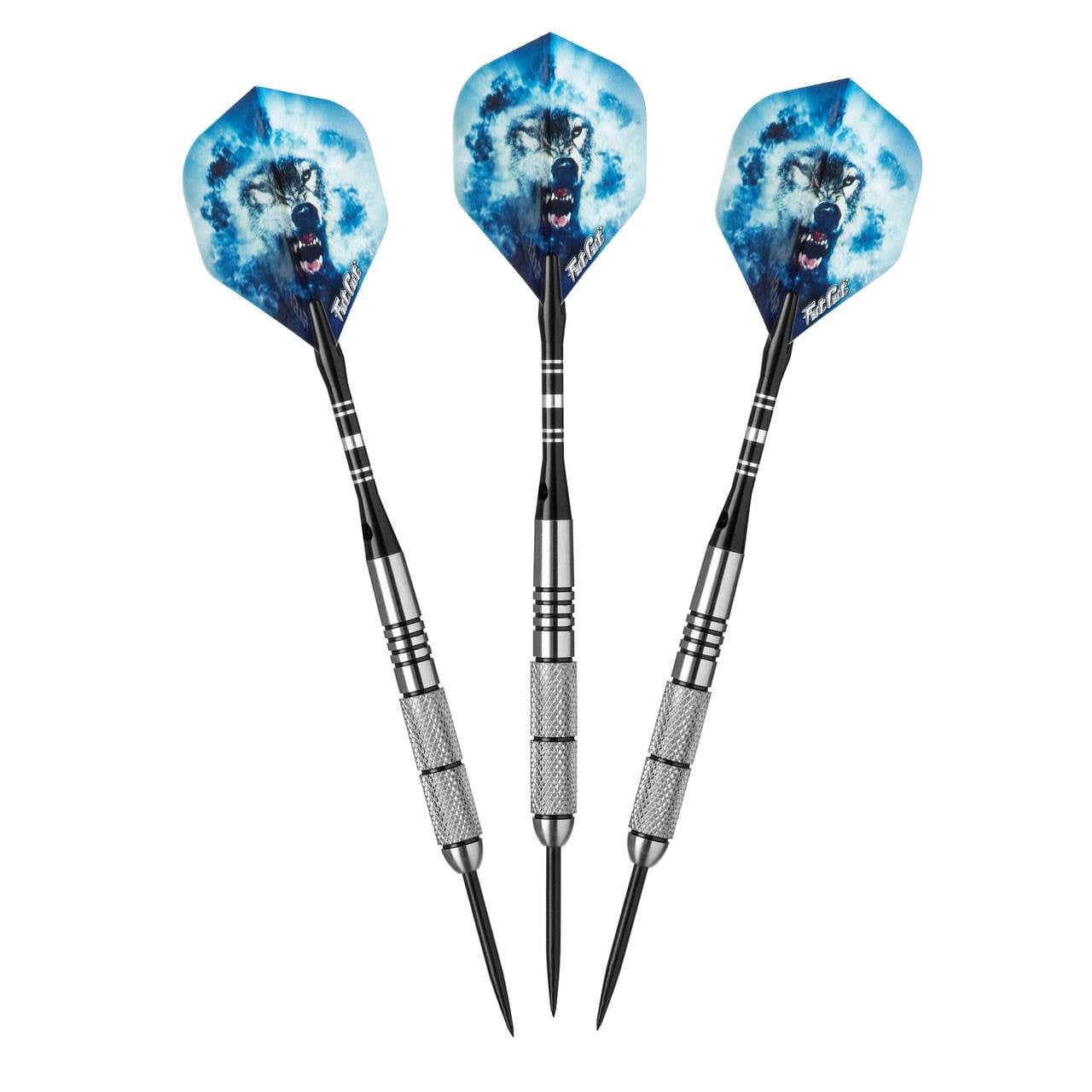 Fat Cat Predator 80% Tungsten Slim Steel Tip 23 Gram Dart Set with Travel Case