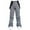 Grey, variant on Womens Ski Snow Bibs Pants Insulated Water Resistant Overalls Snowboarding Winter Waterproof Pants Women S-3XL