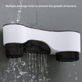 thumbnail image 6 of Toothbrush Holder Wall Mounted Bathroom Organizer with Drip Tray and Ventilation for Hygienic Storage and Easy Access for Family Bathrooms and Guest Suites Topliu, 6 of 8