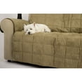 thumbnail image 4 of Petego EBBELOVE ST BelsofA Velvet Loveseat Protector - Stone, 4 of 11