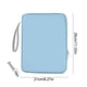 thumbnail image 3 of Funda de transporte para tabletas de 9 a 10,9 pulgadas | Poliéster repelente al agua con múltiples bolsillos | Funda protectora resistente a golpes y al desgaste con cordón | Viajes, oficina y, 3 of 7