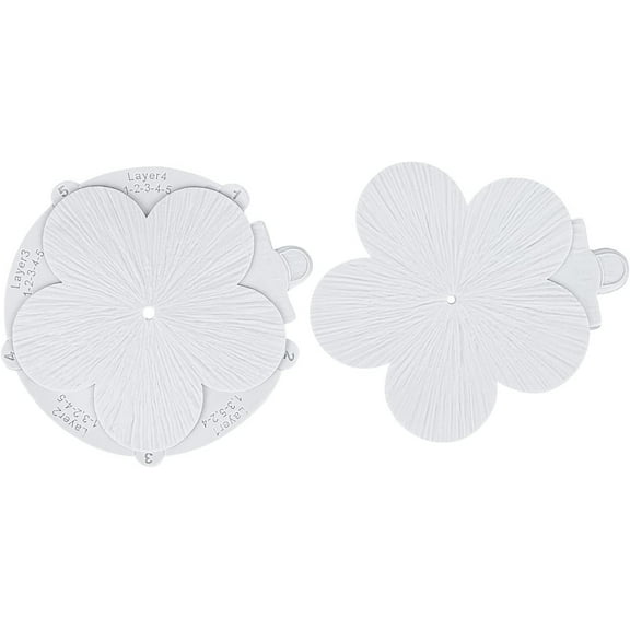 O'Creme Silicone Fondant Mold Set, Petal Veiners