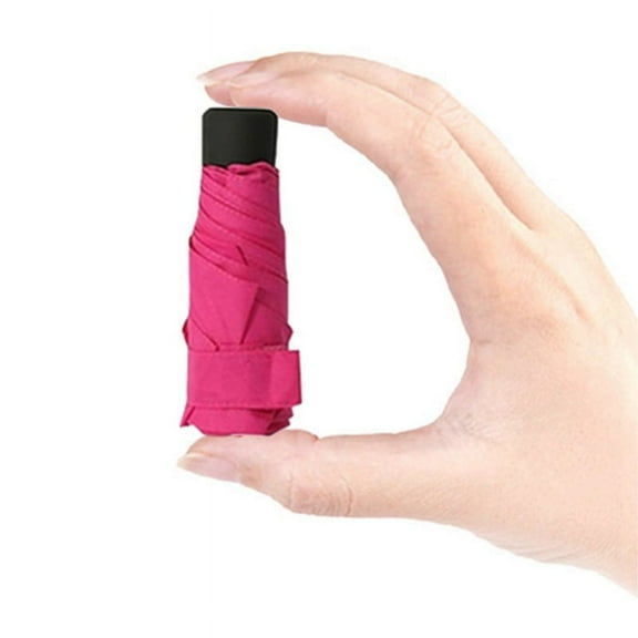 Foldable Umbrella Mini Umbrella Traveling Rain Gear Rainy Day Pocket Umbrella Mini Folding Sun Umbrellas Travel Umbr,G