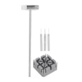 thumbnail image 2 of Professional Watch Strap Link Holder Hammer Punch Pins Remover Removal Tool Repair Kit, 2 of 12