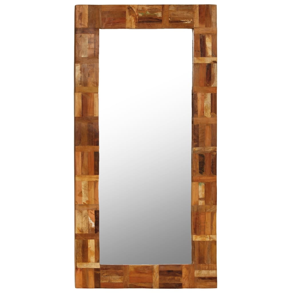 Sterling Reclaimed Wood Finish Wall Mirror