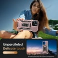 thumbnail image 6 of for iPhone 13 Pro Case with Sliding Camera Cover + Screen Protector - Metal Magnetic Kickstand - Military-Grade Shockproof Matte Protective Phone Cover 6.1" for Men Women Girls - Rose Gold, 6 of 13