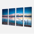 thumbnail image 2 of Bright Blue Sky and Blue Waters - Seashore Canvas Art Print, 2 of 3