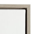 thumbnail image 3 of Kate and Laurel Sylvie Baby Goat Black and White Portrait Framed Canvas Wall Art by Simon Te Tai, 18x24 Gray, 3 of 6