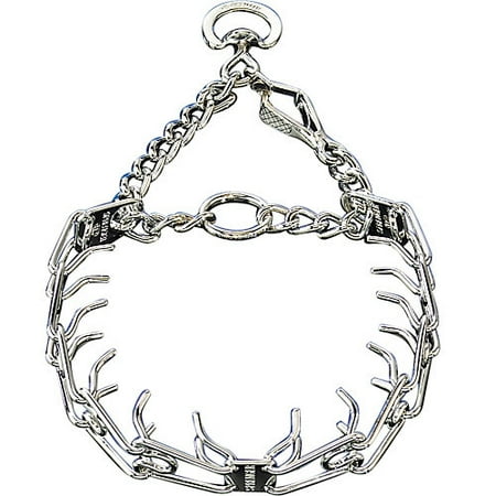 Herm Sprenger Chrome Plated Prong Training Collar with Quick Release 21