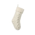 thumbnail image 1 of Home Decor Knitted Gift Bag Decorative Socks Pendant Color Matching Increase Stitching Twist 46cm Socks, 1 of 3