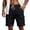 Black_0311U&11, variant on Fabrcox Linen Short Men Elastic Waist Men Cargo Shorts Big and Tall Breathable Travel Beach Summer Bermuda Shorts Men with Pockets Blue XXL
