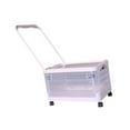 thumbnail image 5 of yotijay Car Trunk Storage Box with Wheels and Handle, Foldable Lightweight Clear, 5 of 9