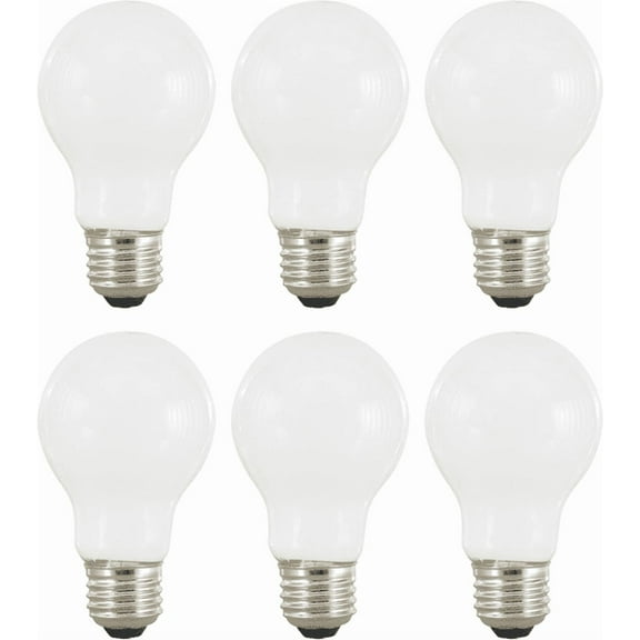 Sylvania TruWave 15W LED Light Bulb, 100W Equivalent, Soft White, 6 Pack