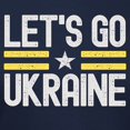 thumbnail image 3 of CafePress - Let's Go Ukraine T Shirt - Women's Traditional Fit Dark T-Shirt, 3 of 4