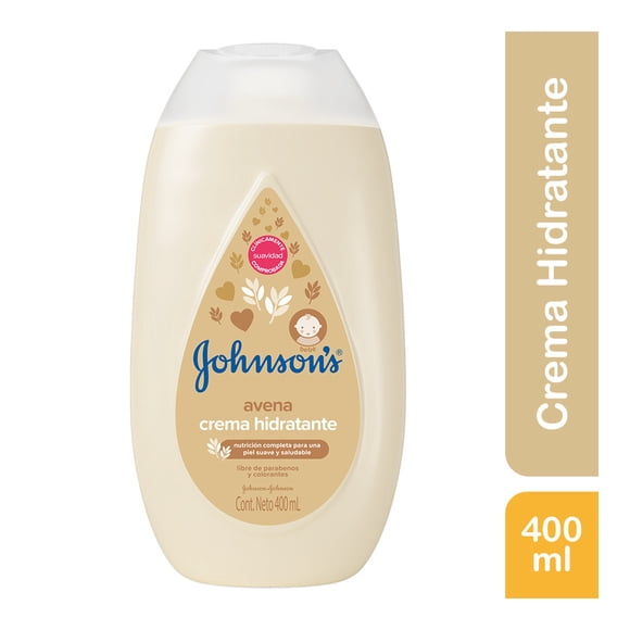 Crema Corporal para bebé JOHNSON'S Avena 400ml