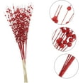 thumbnail image 5 of RUseeN 30 PCS Artificial Red Berry Stems Branches, Fake Burgundy Berry Picks Holly Berries for Christmas Tree Xmas Wreath Decorations Floral Arrangements Home Holiday DIY Crafts Decor, 5 of 7